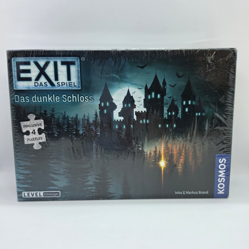 Kosmos Exit Das Spiel Das dunkle Schloss German‎ Escape Room Game with 4 Puzzles